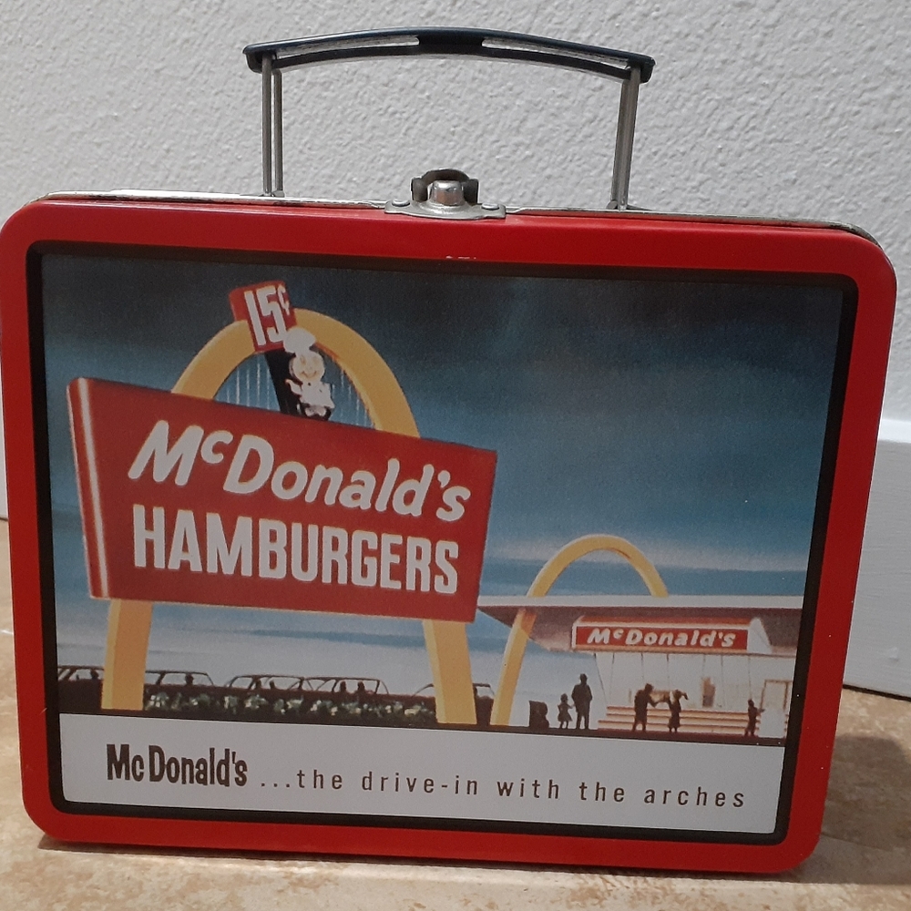 McDonalds 1998 Collectible Lunch box!🍟🍔🥤